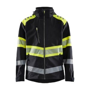 Blåkläder 4494 highvis softshelltakki