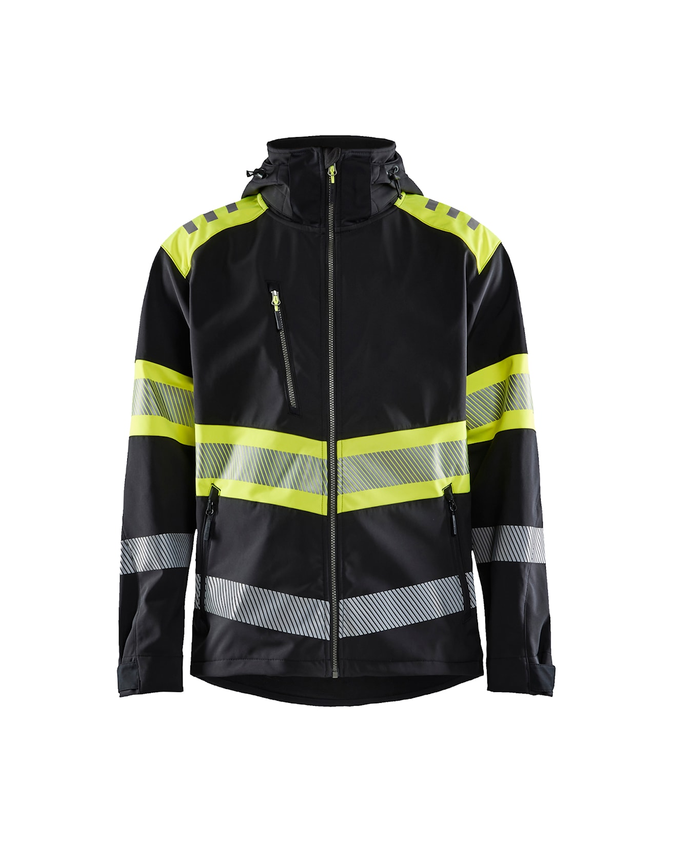 Blåkläder 4494 highvis softshelltakki
