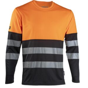 Dimex 4490R+ pitkähihainen turva t-paita