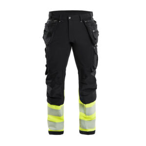 Blåkläder 1993 highvis riipputaskuhousut 4-way str