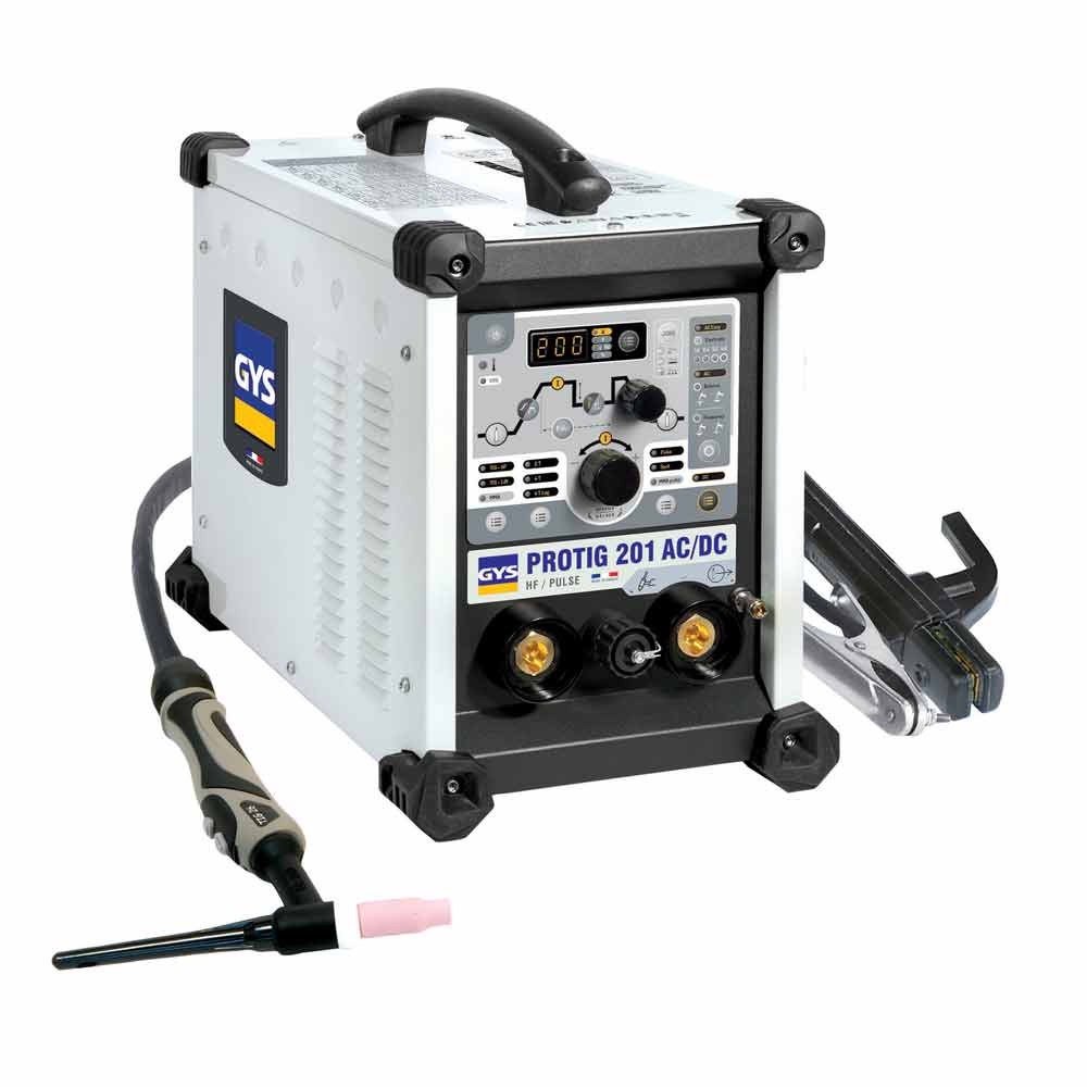 GYS protig 201 AC/DC SR26DB-4m + MMA