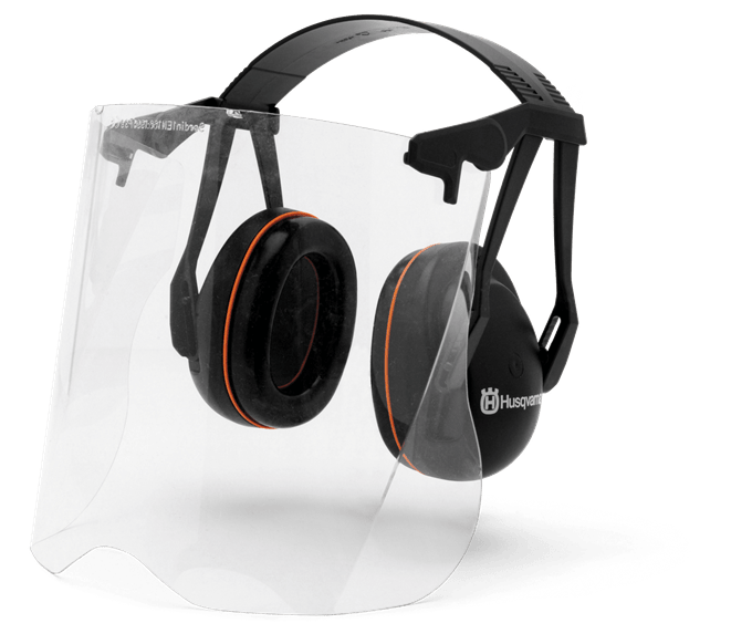 Husqvarna Kuulonsuojaimet Gardener, pleksivisiiri