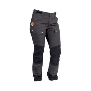 Husqvarna Naisten ulkoiluhousut Musta/Harmaa