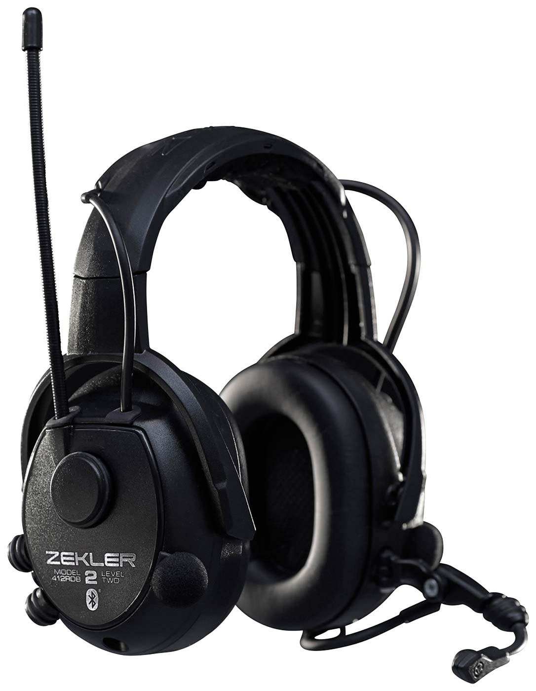 Zekler 412RDB kuulonsuojain paketti akku+laturi