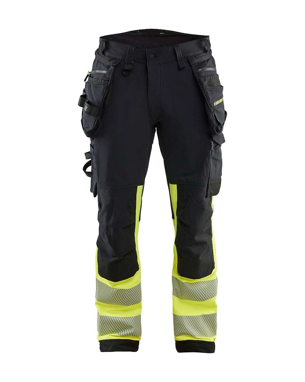 Blåkläder 1125 highvis riipputaskuhousut 4-way str