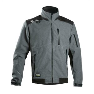 Dimex Softshell takki harmaa/musta